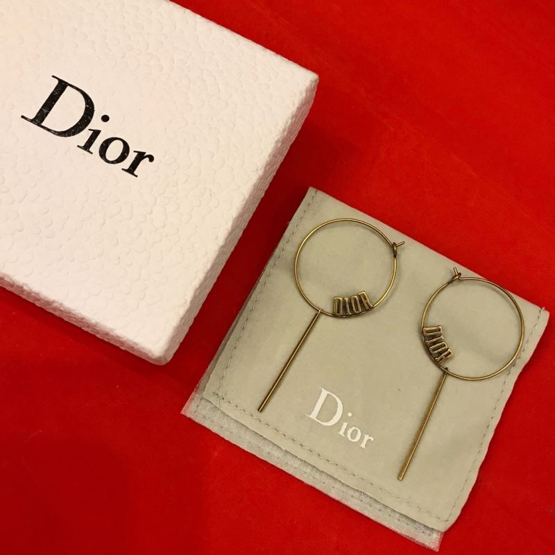 ch**an D*or earrings